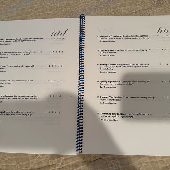 Skillstreaming- Program Forms Book - Picture 2 of 10